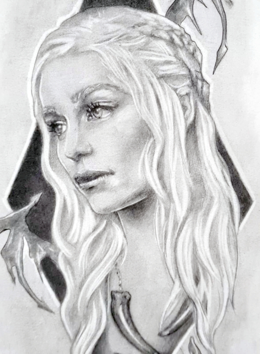 Portraitstudie Daenerys Targaryen